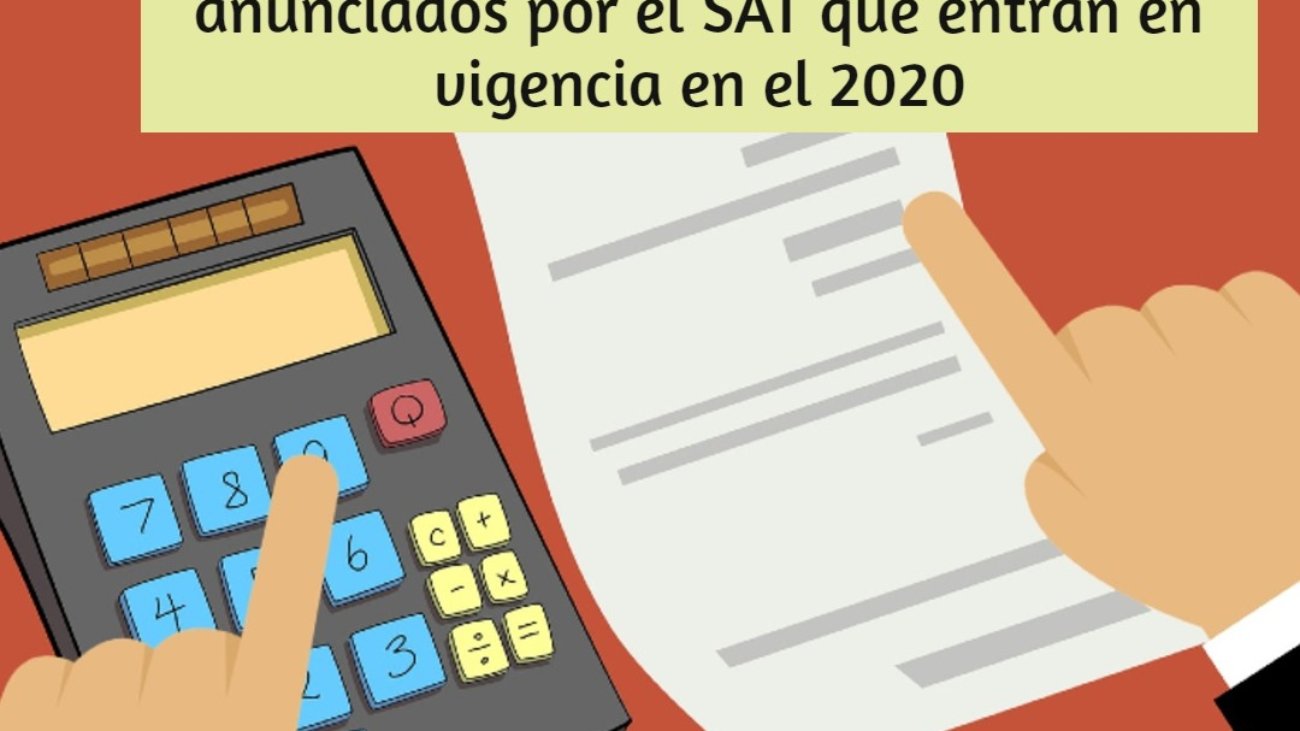 cambios llenado cfdi 2020
